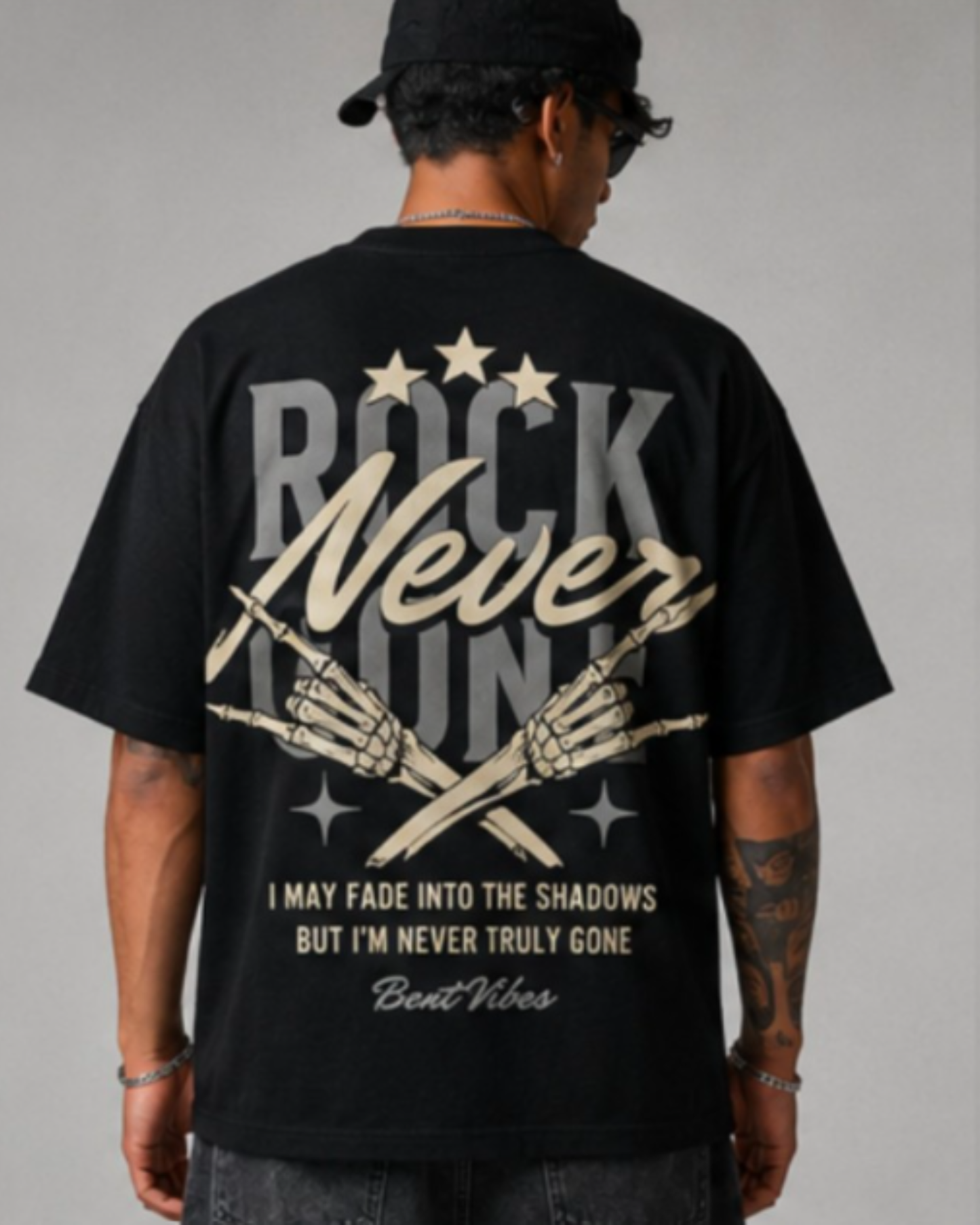 Rock Never None | Oversized Streetwear Tee