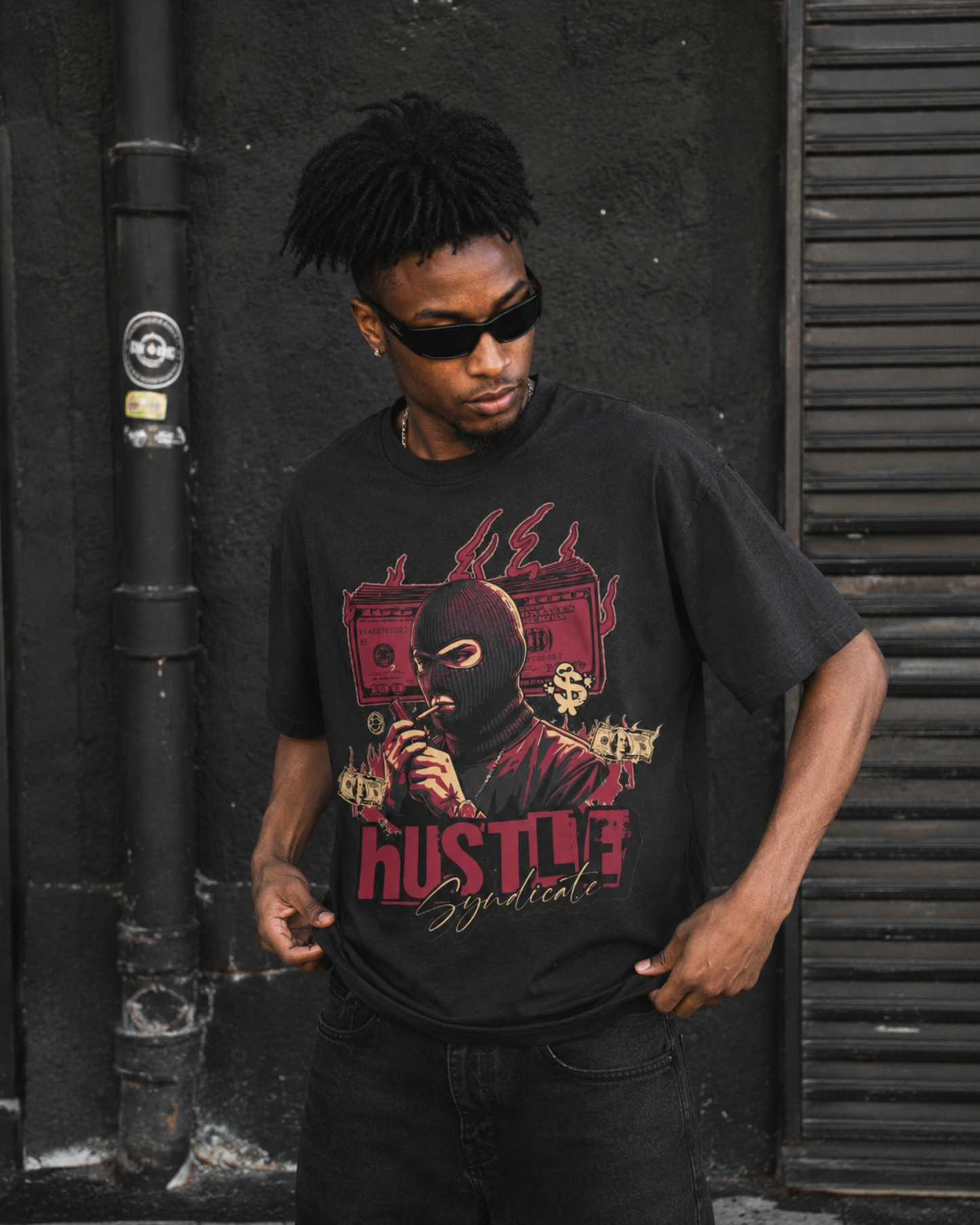 Hustle Syndicate | Premium Oversized Tee